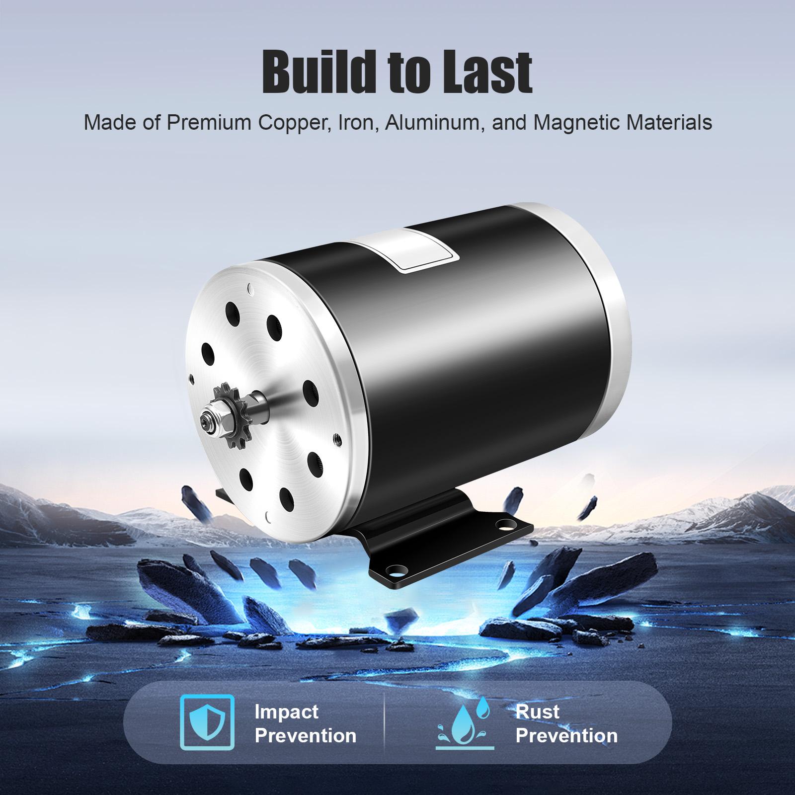 Електродвигун постійного струму 3000 об/хв 36 В 1000 Вт для чотириколісних картів, чотириколісних мотоциклів, електричних велосипедів, скутерів Other
Електродвигун постійного струму 3000 об/хв 36 В 1000 Вт для чотириколісних картів, чотириколісних мотоциклів, електричних велосипедів, скутерів Other