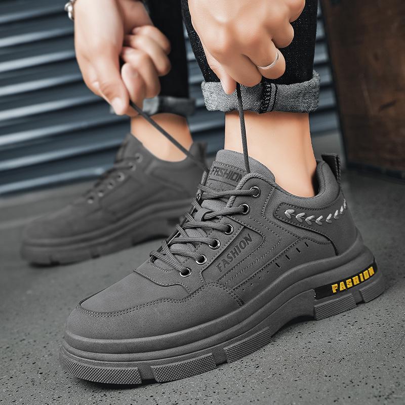 Men s Retro High-Top Casual Work Boots - Autumn/Winter Fashion Motorcycle Shoes 43
Men s Retro High-Top Casual Work Boots - Autumn/Winter Fashion Motorcycle Shoes 43