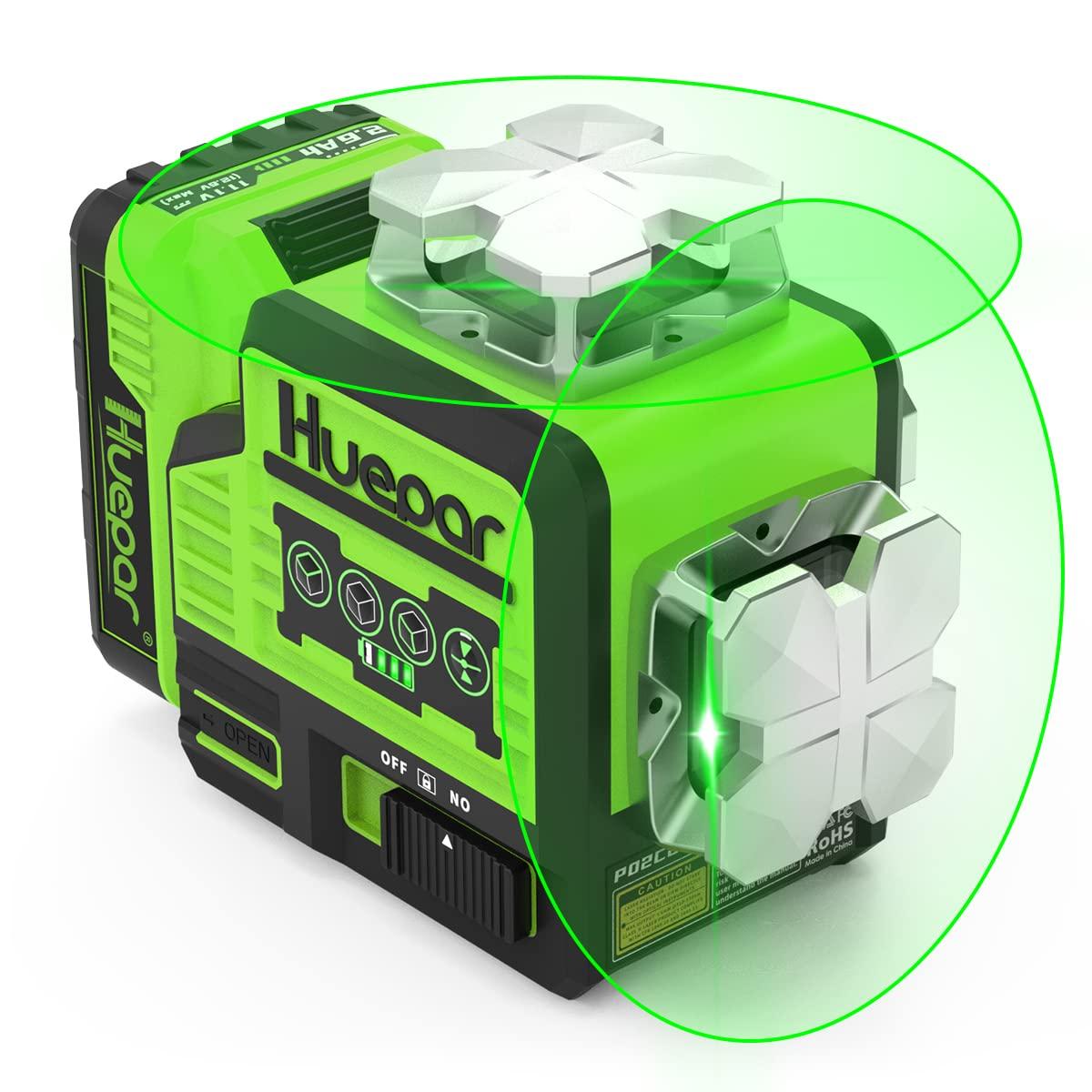 Huepar Laser Marker Green Laser с подъемным креплением 2 блока питания P02CG 2x360° L-образный
Huepar Laser Marker Green Laser с подъемным креплением 2 блока питания P02CG 2x360° L-образный