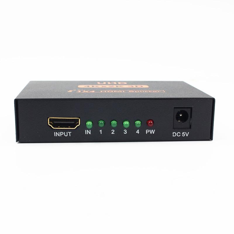 Ultra HD 4K 4-портовый HDMI-совместимый разветвитель 1x4 порта 3D 1080P Повторитель Усилитель 1 в 4 выхода
Ultra HD 4K 4-портовый HDMI-совместимый разветвитель 1x4 порта 3D 1080P Повторитель Усилитель 1 в 4 выхода