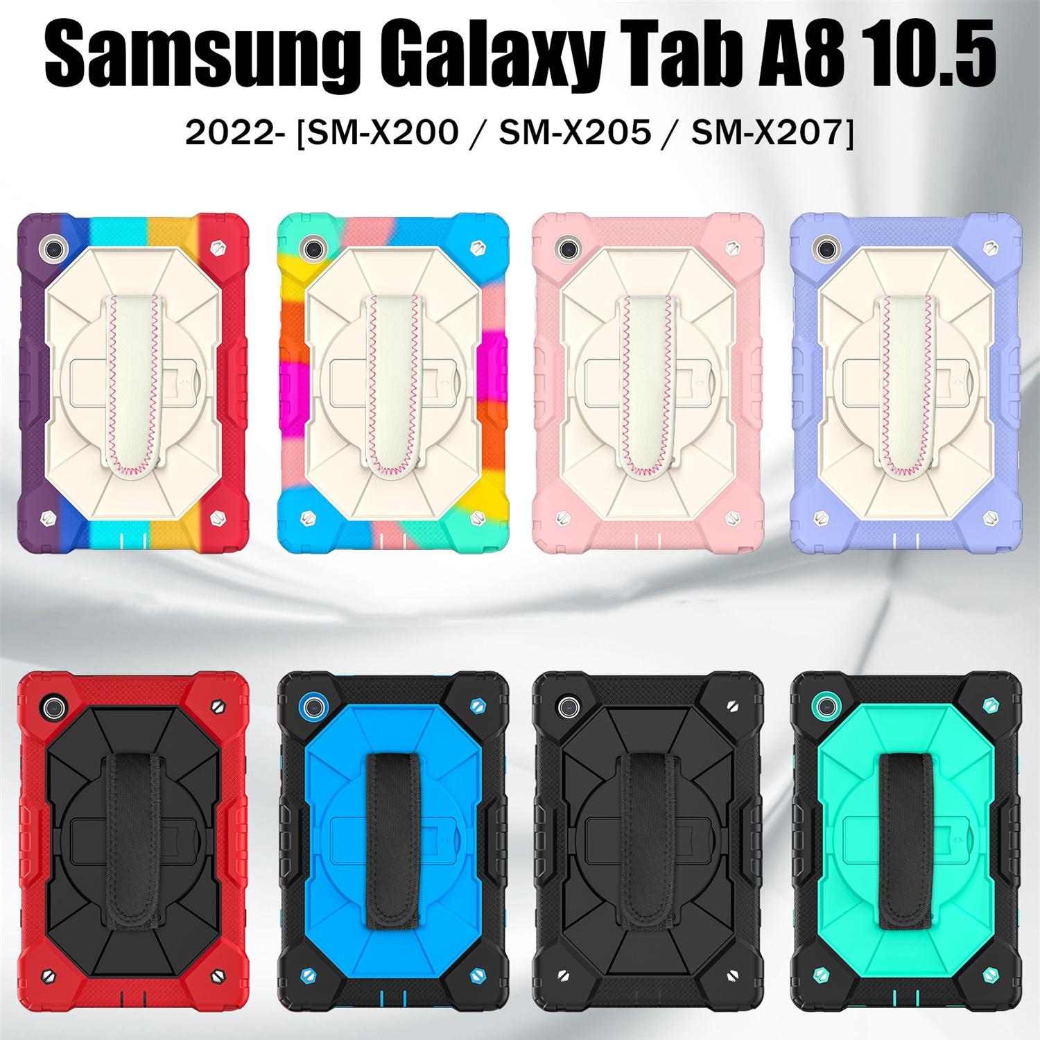 Для Samsung Galaxy Tab A8 10,5 (2021) Вращающаяся на 360° ручка с плечевым ремнем. Прочная защитная подставка из ТПУ + ПК. Противоударный противоударный чехол 3 в 1.
Для Samsung Galaxy Tab A8 10,5 (2021) Вращающаяся на 360° ручка с плечевым ремнем. Прочная защитная подставка из ТПУ + ПК. Противоударный противоударный чехол 3 в 1.
