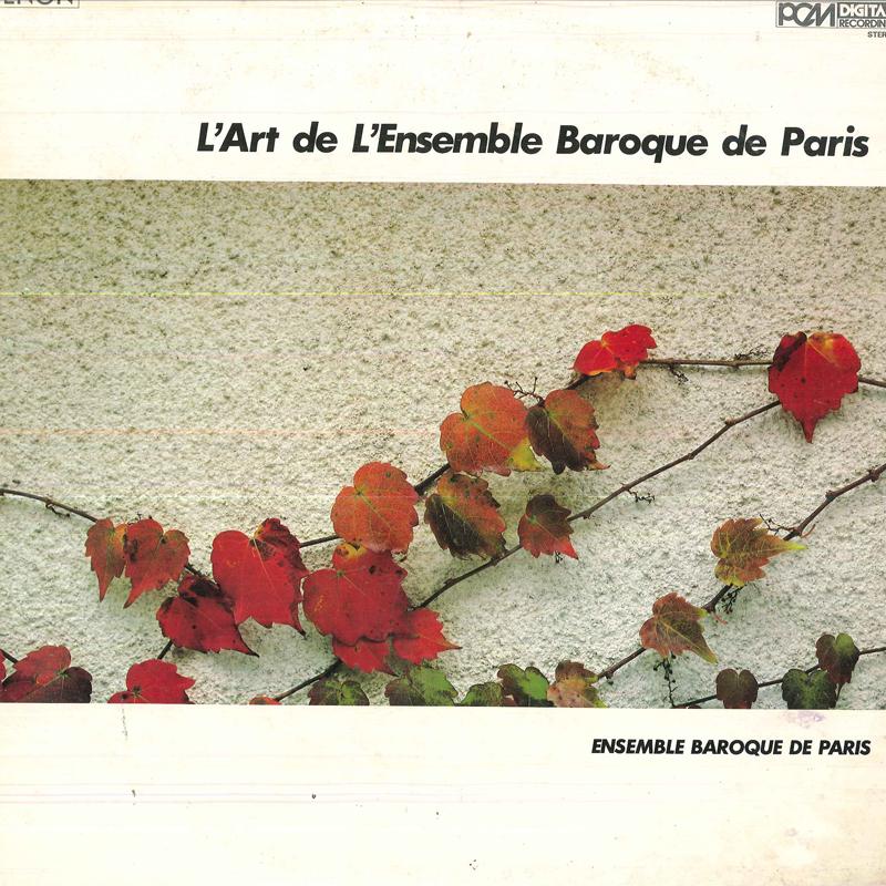 LP Record ENSEMBLE BAROQUE DE PARIS - L art De L ensemble Baroque De Pari OZ70412 COLUMBIA Japan Classical Used
LP Record ENSEMBLE BAROQUE DE PARIS - L art De L ensemble Baroque De Pari OZ70412 COLUMBIA Japan Classical Used