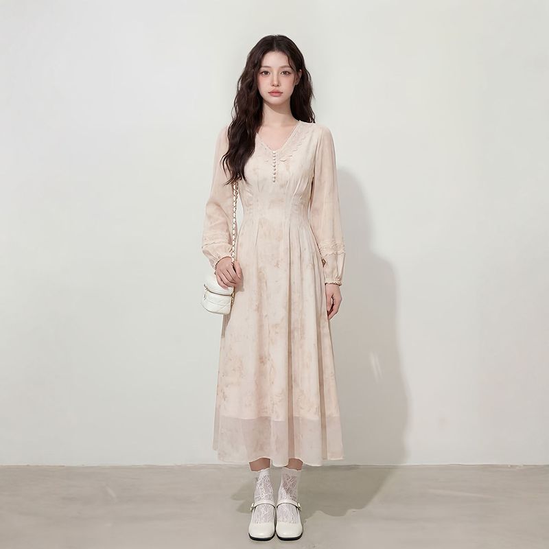 Plus-Size Women s Clothing for Fat Girls, French-Style Gentle V-Neck Twist-Waist Dress, 2026 Spring Slimming and Versatile Dress Picture color XL
Plus-Size Women s Clothing for Fat Girls, French-Style Gentle V-Neck Twist-Waist Dress, 2026 Spring Slimming and Versatile Dress Picture color XL