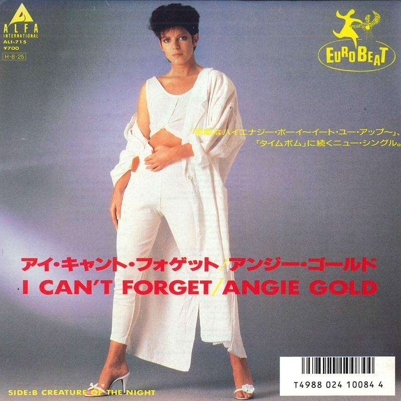 7inch Record ANGIE GOLD - I Can t Forget / Creature Of The Ni ALI715 ALFA INTERNATIO 1986 Japan Dance & Electronica Used
7inch Record ANGIE GOLD - I Can t Forget / Creature Of The Ni ALI715 ALFA INTERNATIO 1986 Japan Dance & Electronica Used