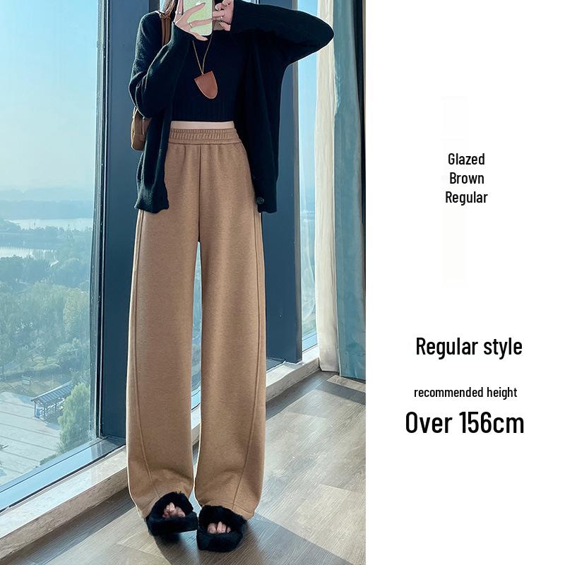 Off-White Glutinous Rice High Waist Wide Leg Pants - 2026 Spring/Autumn, New Casual Loose Fit with Winter Plus Velvet. S
Off-White Glutinous Rice High Waist Wide Leg Pants - 2026 Spring/Autumn, New Casual Loose Fit with Winter Plus Velvet. S
