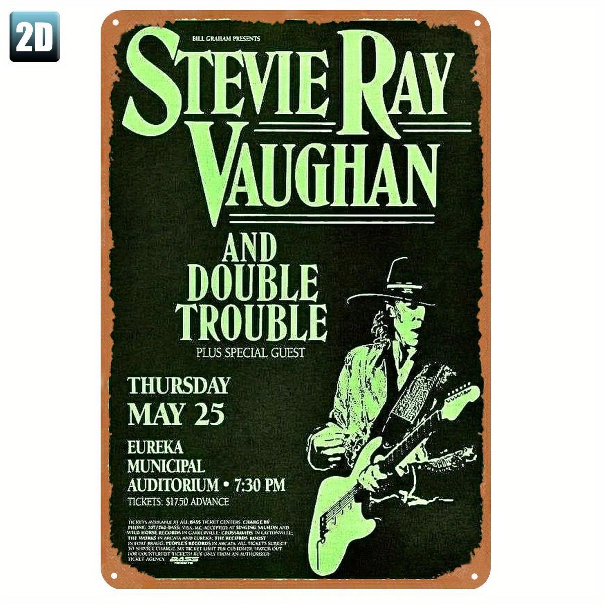 Stevie Ray Vaughan Double Trouble May 25 1984 Concert Metal Tin Sign Vintage Wall Art Decor for Home Bar Garage Ret 20x30cm(7.8x11.8inch)
Stevie Ray Vaughan Double Trouble May 25 1984 Concert Metal Tin Sign Vintage Wall Art Decor for Home Bar Garage Ret 20x30cm(7.8x11.8inch)