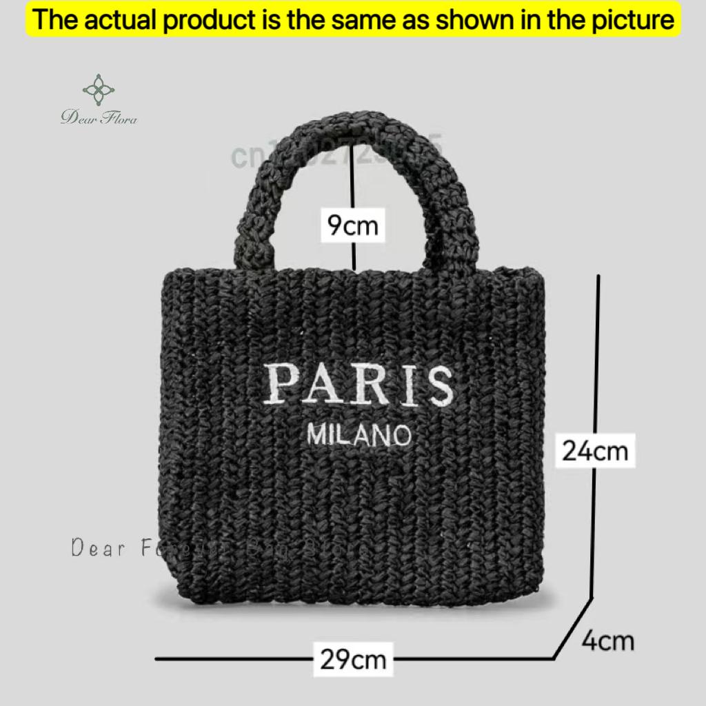 Women s Summer Beach Straw Style Tote Bag Handwoven Large Capacity Luxury Designer Travel Handbags Casual Portable Shoulder Bags
Women s Summer Beach Straw Style Tote Bag Handwoven Large Capacity Luxury Designer Travel Handbags Casual Portable Shoulder Bags