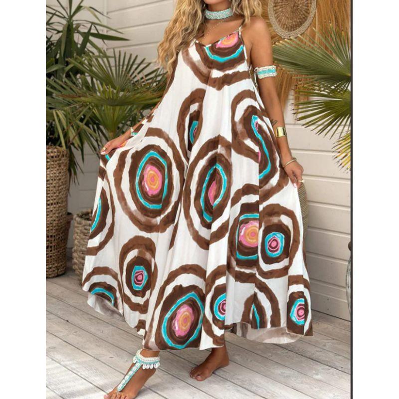 European and American Women s Clothing Summer and Autumn Speed Bohemia Style Print Loose Casual Dress Bohemia Print Skirt S
European and American Women s Clothing Summer and Autumn Speed Bohemia Style Print Loose Casual Dress Bohemia Print Skirt S