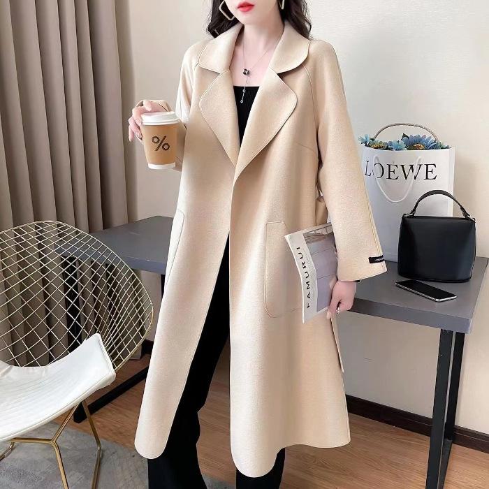 Improved model, please see the actual product before placing an order. The new woolen coat for autumn and winter has a women s lace-up medium length. 3XL
Improved model, please see the actual product before placing an order. The new woolen coat for autumn and winter has a women s lace-up medium length. 3XL
