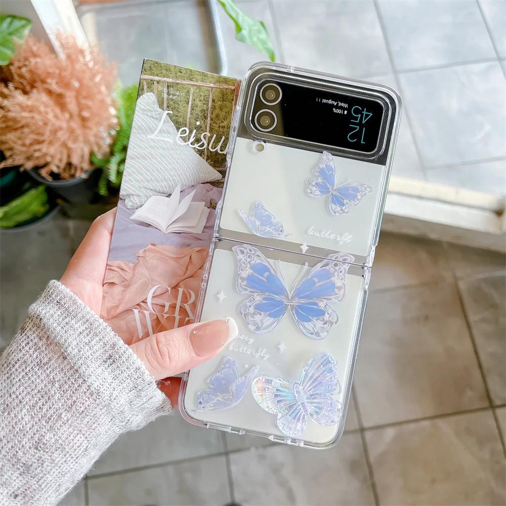 Cartoon Butterfly Wrist Chain Case for Samsung Galaxy Z Flip 6 5 4 3 ZFlip Flip6 Flower Bracelet Acrylic Ins Korean Clear Cover for Samsung Z Flip 6
Cartoon Butterfly Wrist Chain Case for Samsung Galaxy Z Flip 6 5 4 3 ZFlip Flip6 Flower Bracelet Acrylic Ins Korean Clear Cover for Samsung Z Flip 6