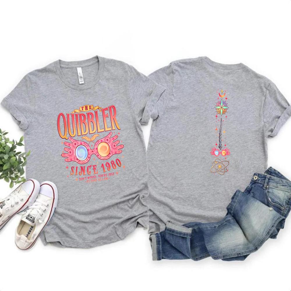 Harajuku Two-sided Magic T-shirt Just As Sane As I Am Shirt HP Shirts Aesthetic Wizard Tee Unisex Short Sleeved Top Bookish Gift S
Harajuku Two-sided Magic T-shirt Just As Sane As I Am Shirt HP Shirts Aesthetic Wizard Tee Unisex Short Sleeved Top Bookish Gift S