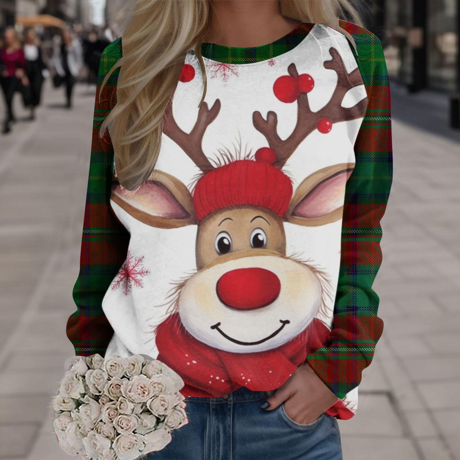 Упакуйте женскую толстовку с круглым вырезом и принтом Merry Christmas, модную длинную мужскую толстовку с длинным рукавом S
Упакуйте женскую толстовку с круглым вырезом и принтом Merry Christmas, модную длинную мужскую толстовку с длинным рукавом S