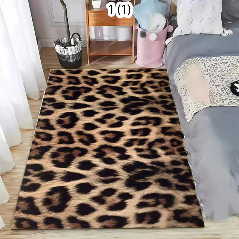 Leopard Print Area Rug Soft Non-Slip Carpet for Living Room Bedroom Retro Animal Print Floor Mat Light Luxury Decor for Office 40x60CM
Leopard Print Area Rug Soft Non-Slip Carpet for Living Room Bedroom Retro Animal Print Floor Mat Light Luxury Decor for Office 40x60CM