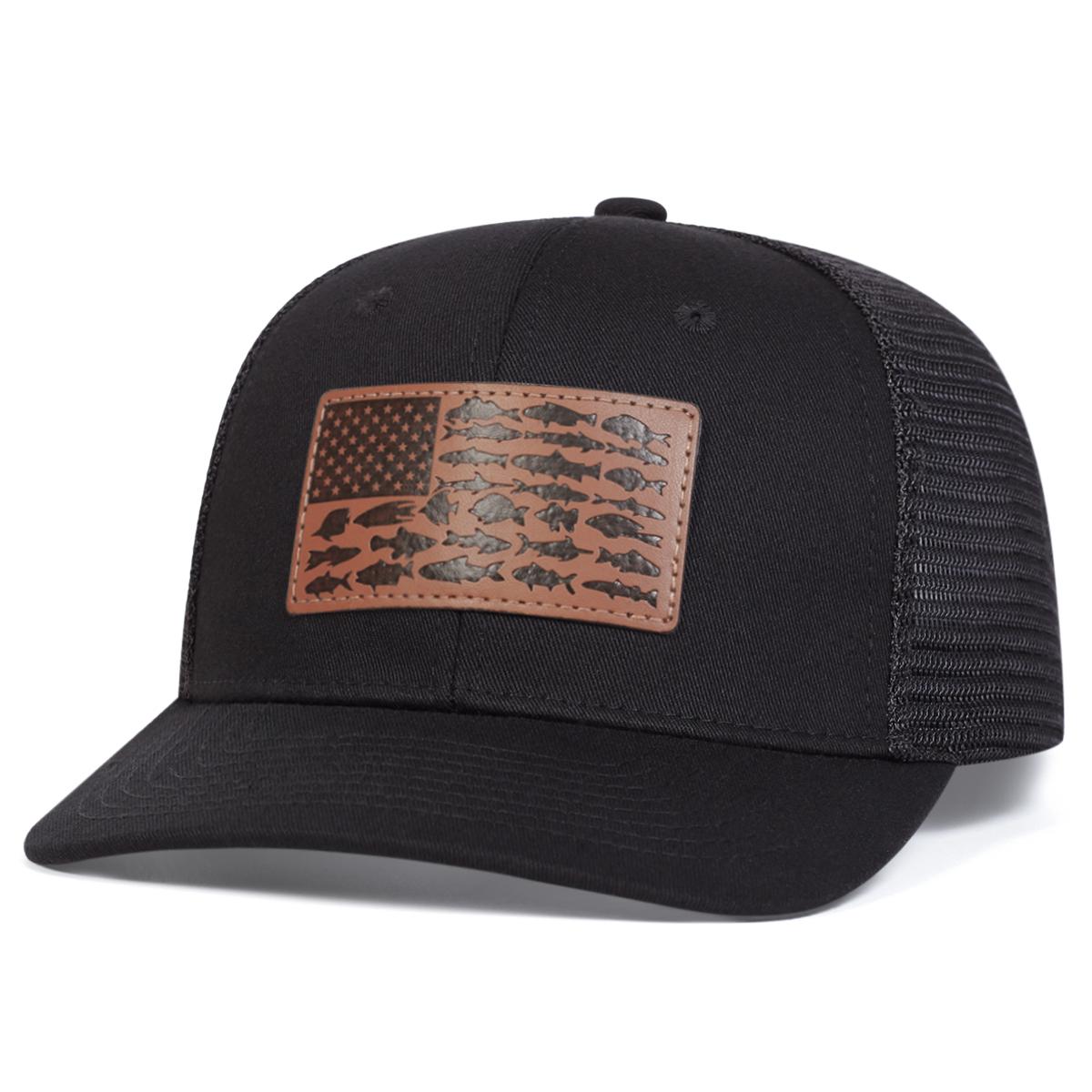 Unisex Brown Little Fish Flag Leather Label Baseball Net Caps Spring And Summer Outdoor Adjustable Casual Hats Sunscreen Hat
Unisex Brown Little Fish Flag Leather Label Baseball Net Caps Spring And Summer Outdoor Adjustable Casual Hats Sunscreen Hat