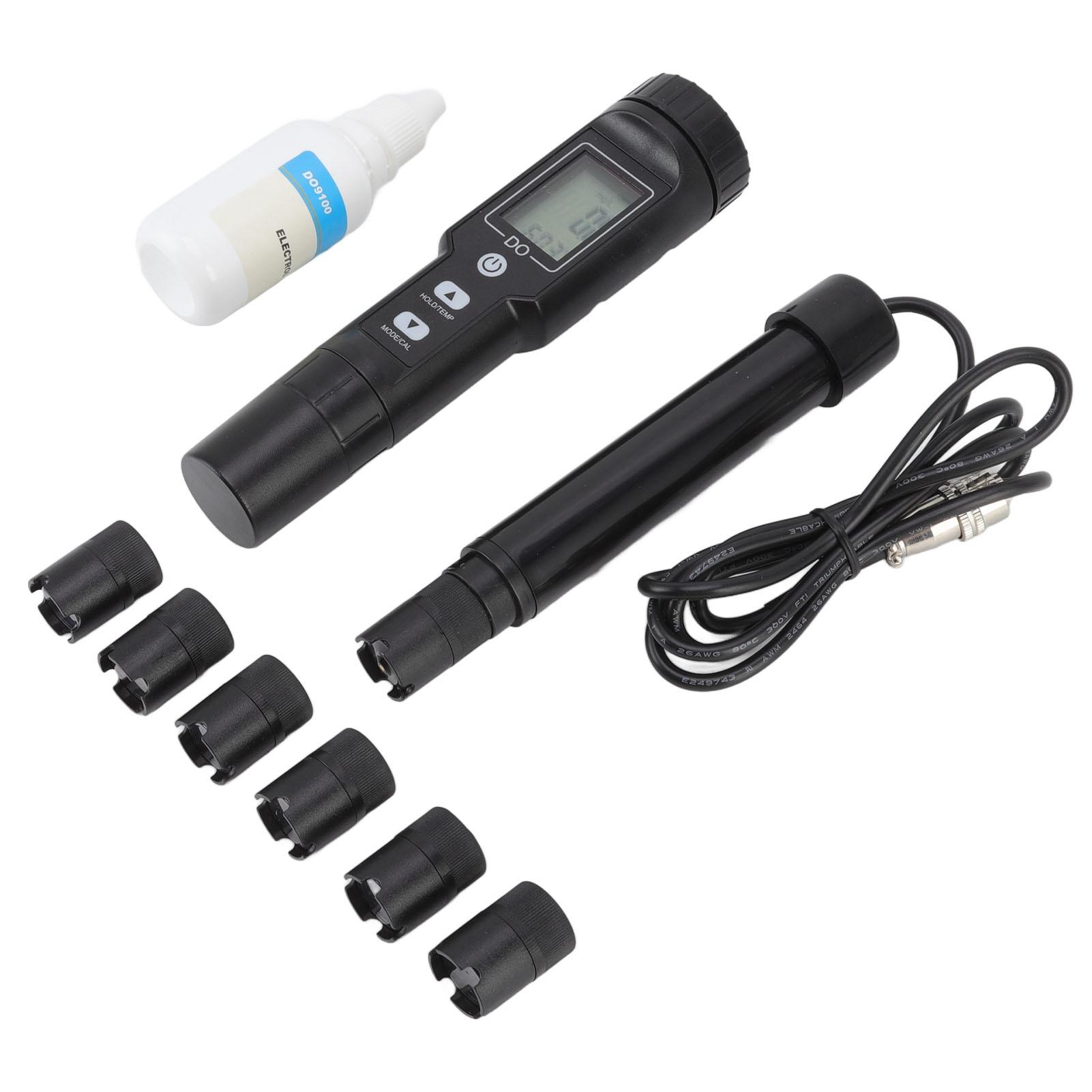 Dissolved Oxygen Meter Detachable Probe Digital Screen Display Dissolved Oxygen Sensor For Aquarium Experiment Research Type 1
Dissolved Oxygen Meter Detachable Probe Digital Screen Display Dissolved Oxygen Sensor For Aquarium Experiment Research Type 1