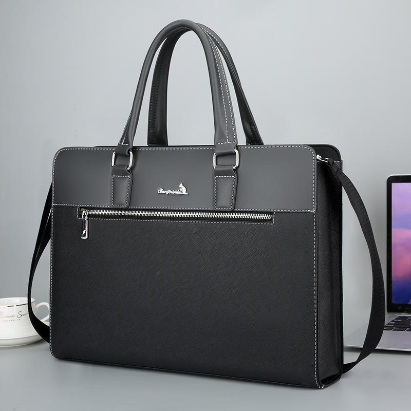 TS JYL laptop bag,Business Handbag Briefcase Meeting Bag Leather Large File Laptop Bag 14 inches чорний
TS JYL laptop bag,Business Handbag Briefcase Meeting Bag Leather Large File Laptop Bag 14 inches чорний