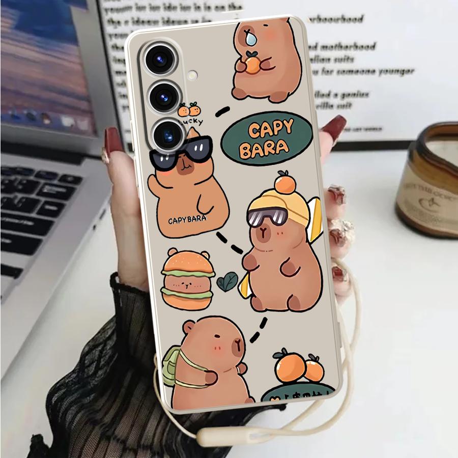 Case for Samsung Galaxy A24 A35 A15 A51 A11 A12 A36 A26 A13 A14 A22 A52 A16 A34 Soft TPU Capybara Pattern Galaxy A34 5G
Case for Samsung Galaxy A24 A35 A15 A51 A11 A12 A36 A26 A13 A14 A22 A52 A16 A34 Soft TPU Capybara Pattern Galaxy A34 5G