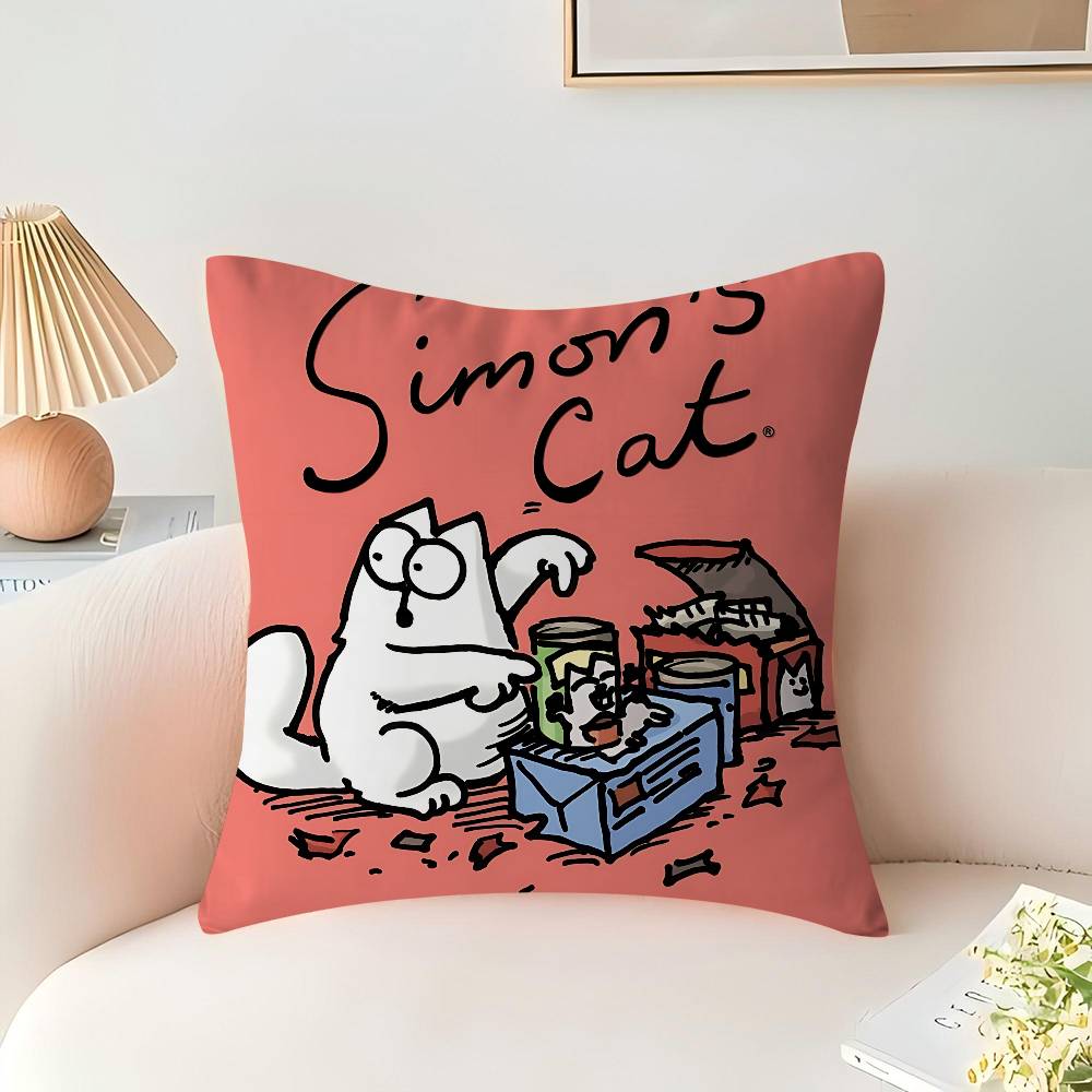 Мультяшный чехол для подушки SIMONS CATS, чехол для диванной подушки, украшение для дома и комнаты, детский подарок 16x16Inch
Мультяшный чехол для подушки SIMONS CATS, чехол для диванной подушки, украшение для дома и комнаты, детский подарок 16x16Inch