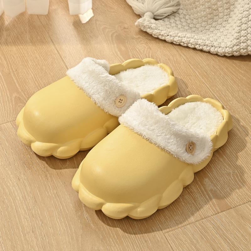 Banzhulin EVA new home slippers fleece warm soft bottom non-slip thick bottom indoor slippers 36-37 жовтий
Banzhulin EVA new home slippers fleece warm soft bottom non-slip thick bottom indoor slippers 36-37 жовтий
