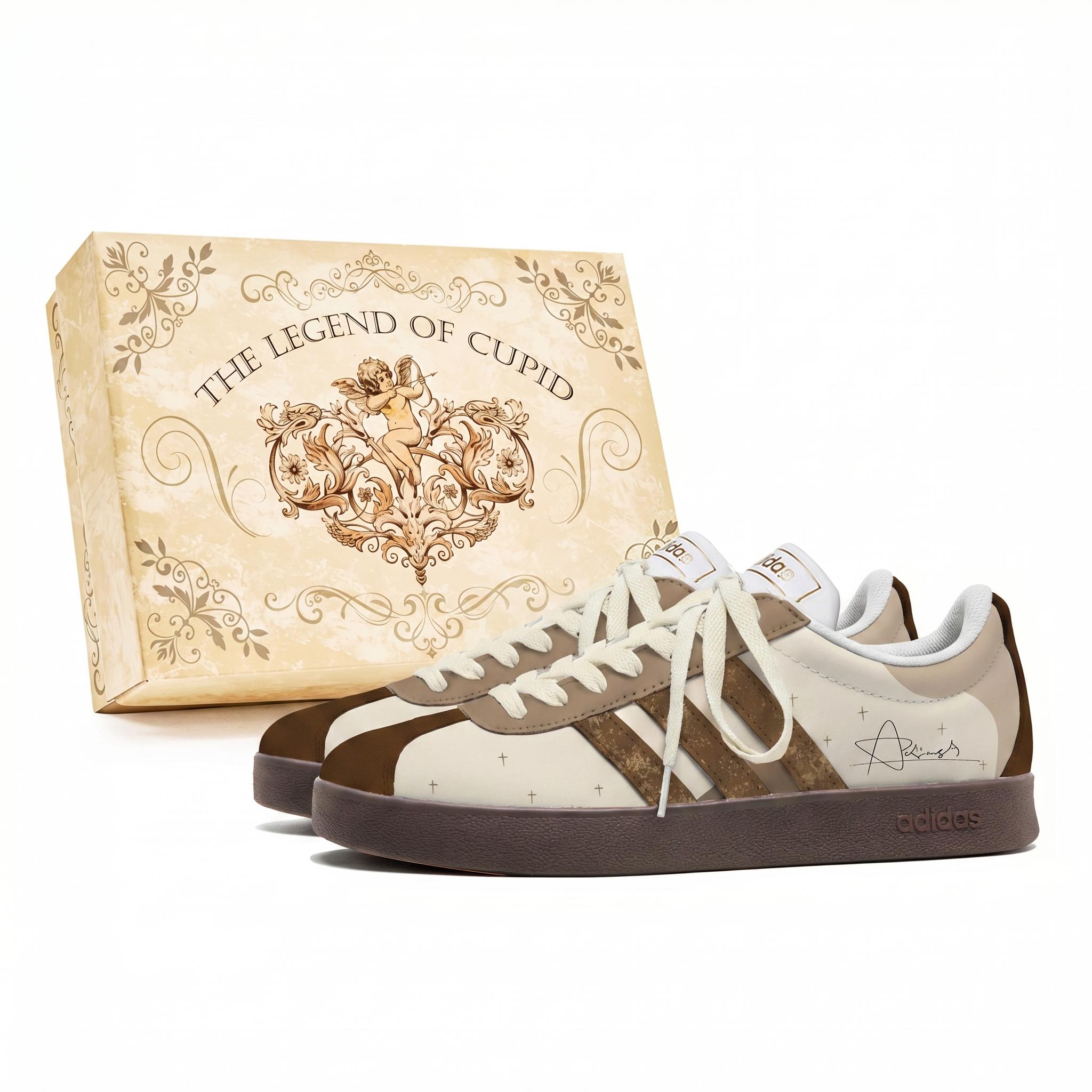 Adidas VL COURT 2.0 Box, Forest Language Low top Skateboard Shoes Unisex Brown ID6015(Team584--BOX) 43⅓
Adidas VL COURT 2.0 Box, Forest Language Low top Skateboard Shoes Unisex Brown ID6015(Team584--BOX) 43⅓