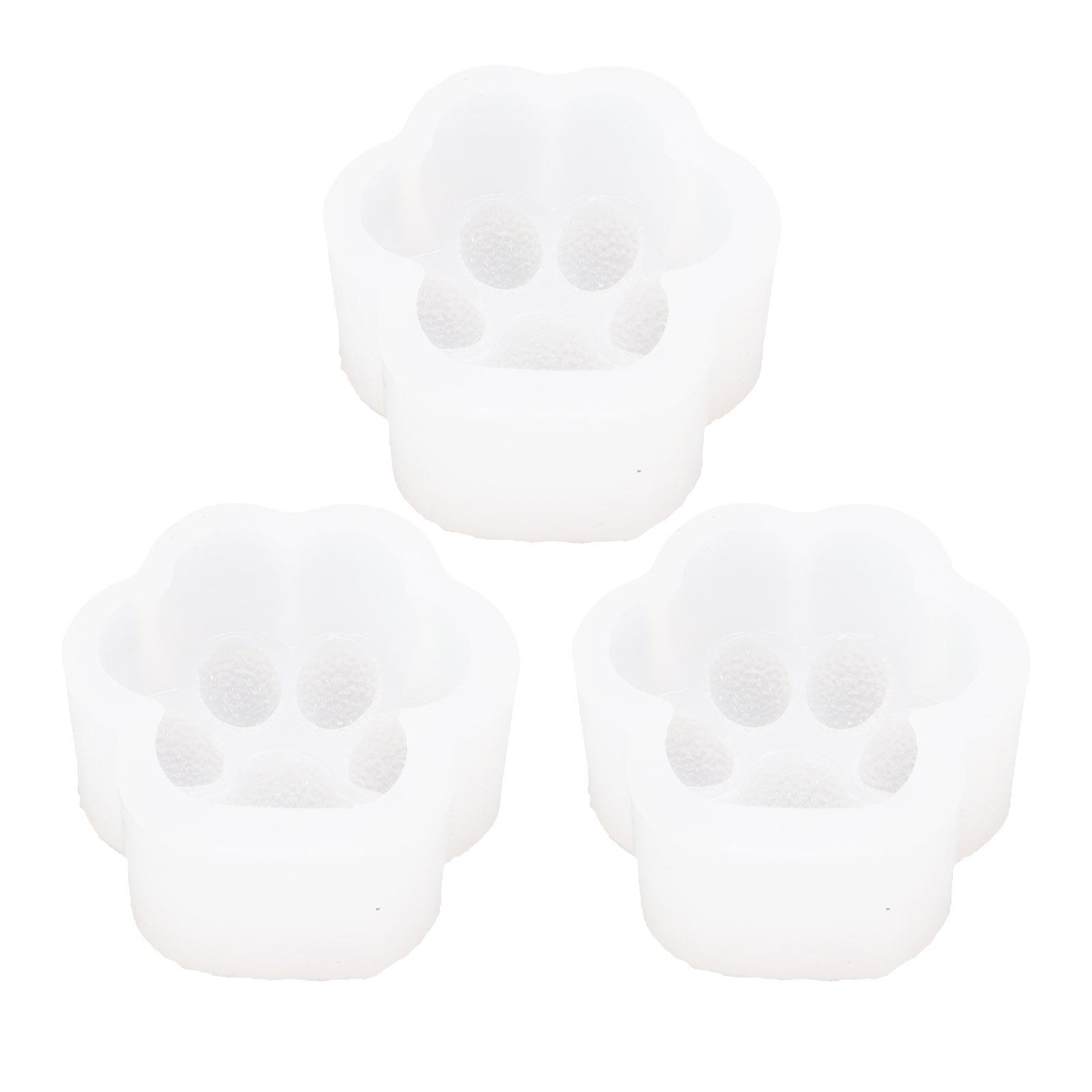 3Pcs Cat Paw Silicone Mold High Elasticity Silicone Cat Paw Widely Used Silicone Baking Mold for Necklace Keychain DIY
3Pcs Cat Paw Silicone Mold High Elasticity Silicone Cat Paw Widely Used Silicone Baking Mold for Necklace Keychain DIY