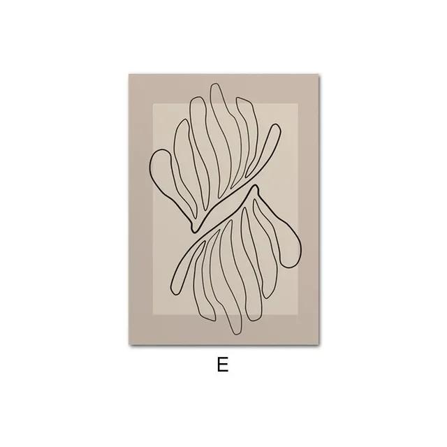 Boho Abstract Black Beige Flower Leaves Posters Bohemian Line Art Canvas Prints for Bedroom Living Room Wall Decor 21X30CMNo Framed
Boho Abstract Black Beige Flower Leaves Posters Bohemian Line Art Canvas Prints for Bedroom Living Room Wall Decor 21X30CMNo Framed
