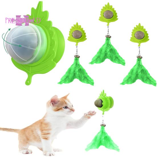 Игрушка из кошачьей мяты, дизайн присоски, шарик из кошачьей мяты, безопасная жевательная игрушка для ухода за зубами с перьями - Товары для домашних животных
Игрушка из кошачьей мяты, дизайн присоски, шарик из кошачьей мяты, безопасная жевательная игрушка для ухода за зубами с перьями - Товары для домашних животных