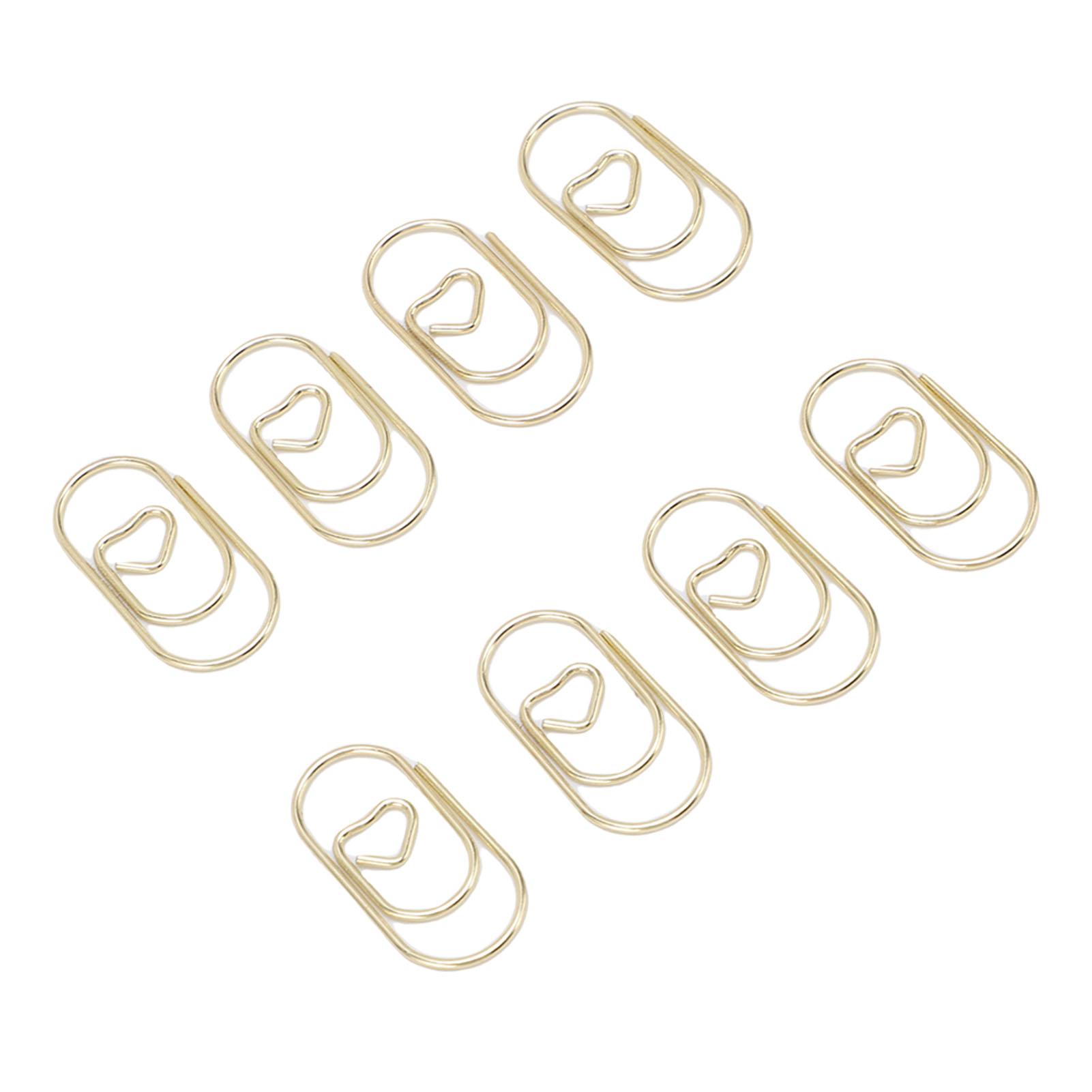 200 Pcs Heart Shaped Paper Clips Cute Decorative Love Paperclips with Transparent Storage Box for Home School
200 Pcs Heart Shaped Paper Clips Cute Decorative Love Paperclips with Transparent Storage Box for Home School