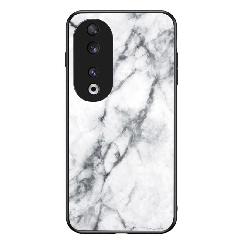 Для Honor 90 Задня кришка з мармуровим візерунком Загартоване скло+ПК+ТПУ Протиударний чохол для телефону White Marble
Для Honor 90 Задня кришка з мармуровим візерунком Загартоване скло+ПК+ТПУ Протиударний чохол для телефону White Marble