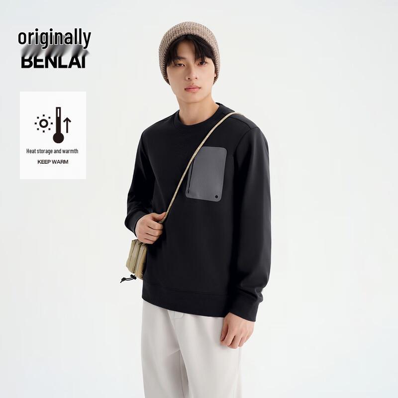 Benlai Men s Thermal Crew Neck Fleece Sweatshirt BRMW50008 L
Benlai Men s Thermal Crew Neck Fleece Sweatshirt BRMW50008 L
