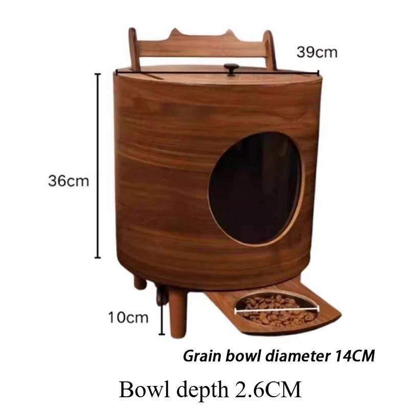 3KG Curved Wood Automatic Feeders Dogs Feeding High Capacity Cats Kibble Dispenser with Bowl Feeders Food Pets Accessories
3KG Curved Wood Automatic Feeders Dogs Feeding High Capacity Cats Kibble Dispenser with Bowl Feeders Food Pets Accessories