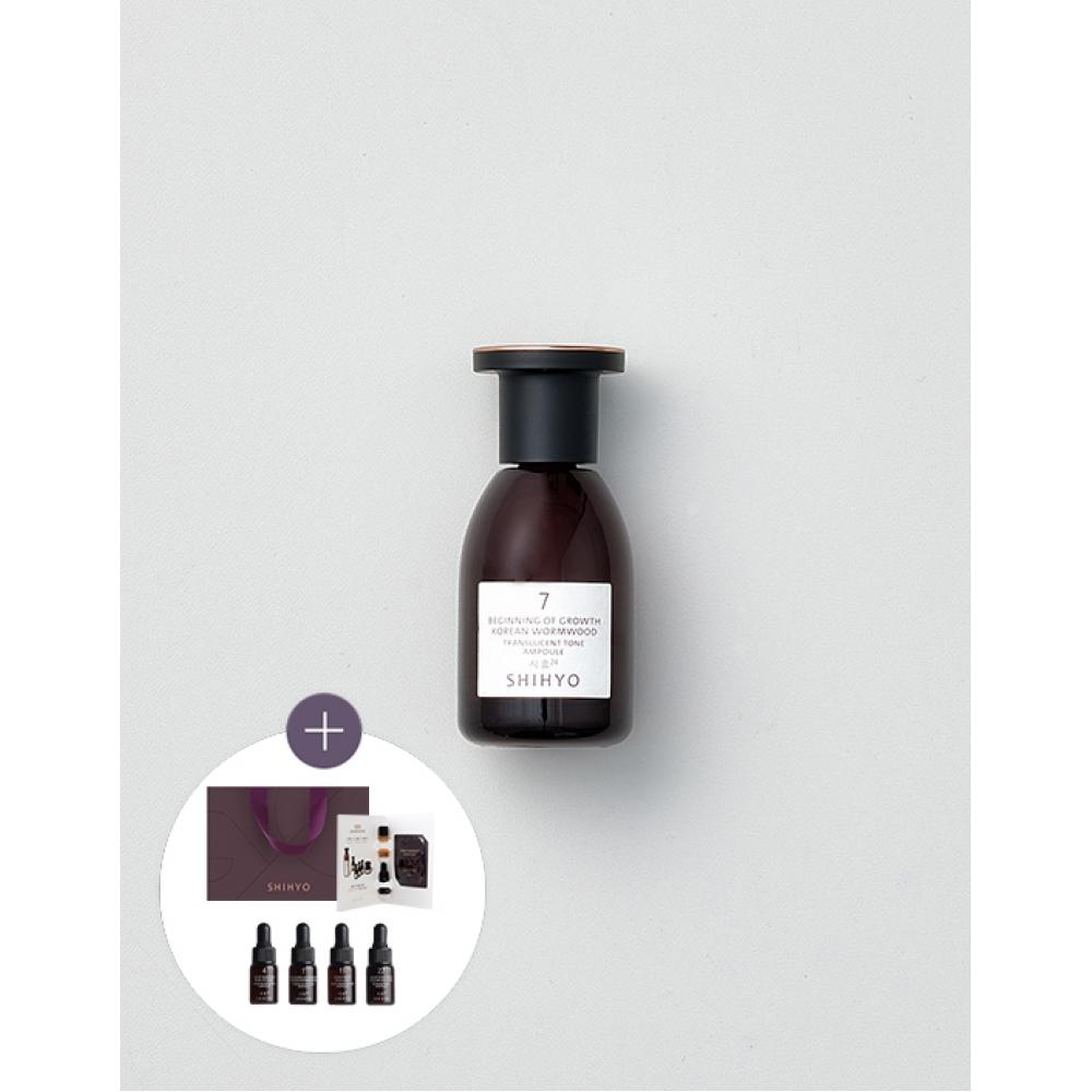 Aged mugwort leaf translucent tone ampoule 7 ampoules + free original ampoule dose additional shopping bag
Aged mugwort leaf translucent tone ampoule 7 ampoules + free original ampoule dose additional shopping bag