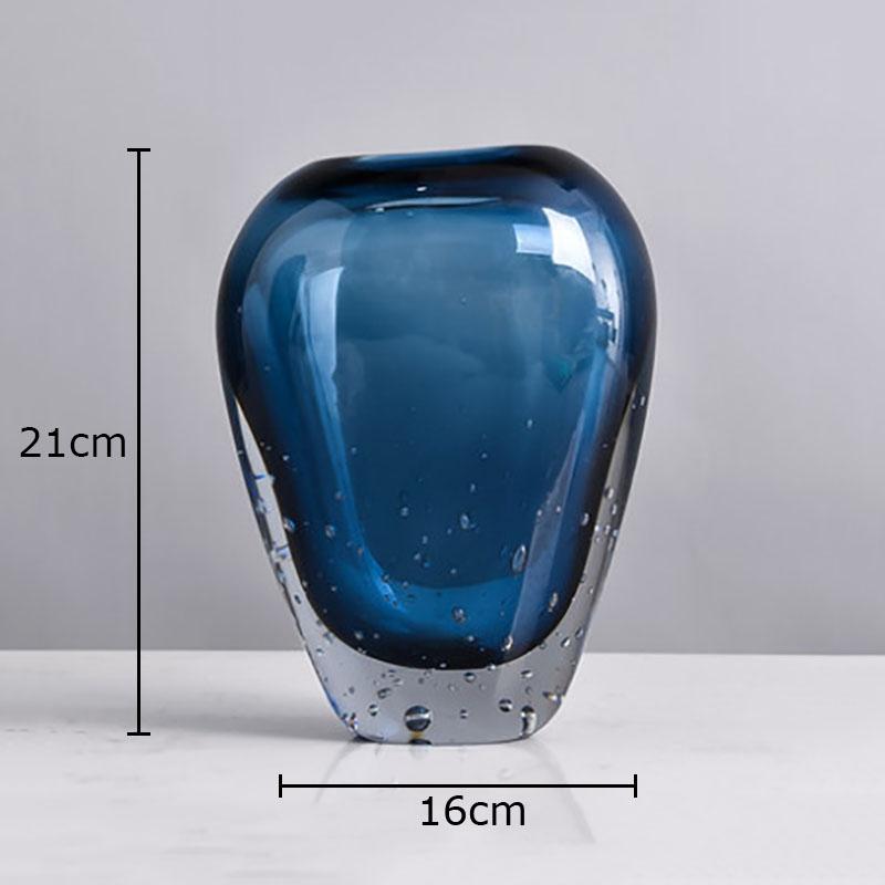 Creative Navy Blue Bubbles Glass Vase Plant Pots Table Decoration Ornaments Flower Arrangement Floral Vases Room Aesthetic Decor
Creative Navy Blue Bubbles Glass Vase Plant Pots Table Decoration Ornaments Flower Arrangement Floral Vases Room Aesthetic Decor