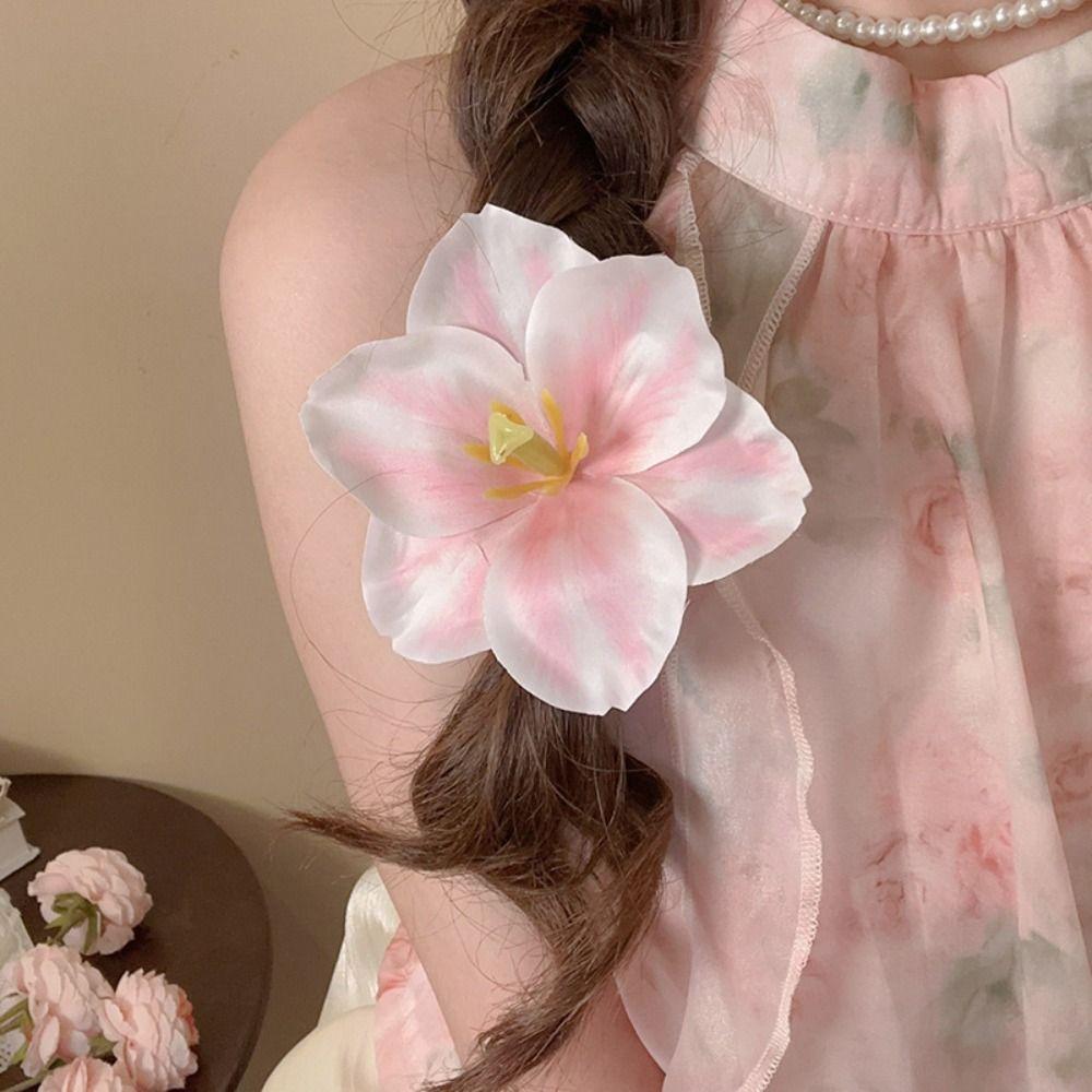 Cloth Flower Hair Clip Vacation Style Headwear Bohemian Style Hair Clip Flower Hairpin Women розовый
Cloth Flower Hair Clip Vacation Style Headwear Bohemian Style Hair Clip Flower Hairpin Women розовый
