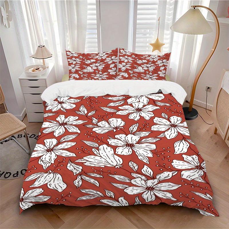 3pcs Floral Pattern Soft and Comfortable Breathability, Bedding Set, Machine Washable, Suitable for All Seasons152 135x200cm
3pcs Floral Pattern Soft and Comfortable Breathability, Bedding Set, Machine Washable, Suitable for All Seasons152 135x200cm