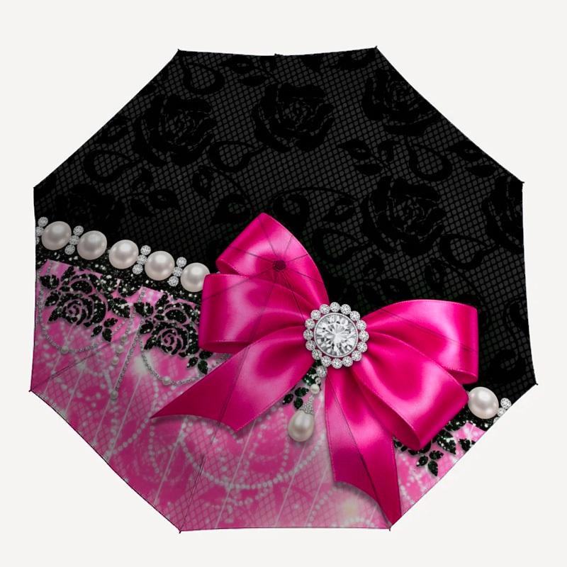1pc Pink, Bow, Pearls Umbrella with Plastic Handle,Compact & Stylish,Suitable for All Seasons YS331068
1pc Pink, Bow, Pearls Umbrella with Plastic Handle,Compact & Stylish,Suitable for All Seasons YS331068