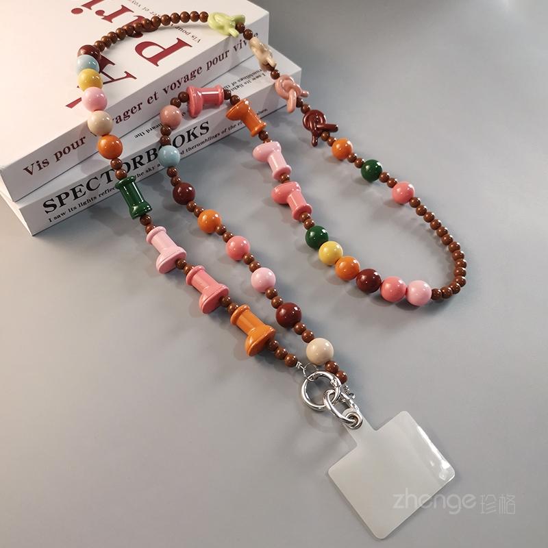 Phone Lanyard Long Crossbody Chain Boot Beads Handmade Beaded Pendant Retro Women s Strap Rope Anti-loss Sling Rope IPhone15
Phone Lanyard Long Crossbody Chain Boot Beads Handmade Beaded Pendant Retro Women s Strap Rope Anti-loss Sling Rope IPhone15