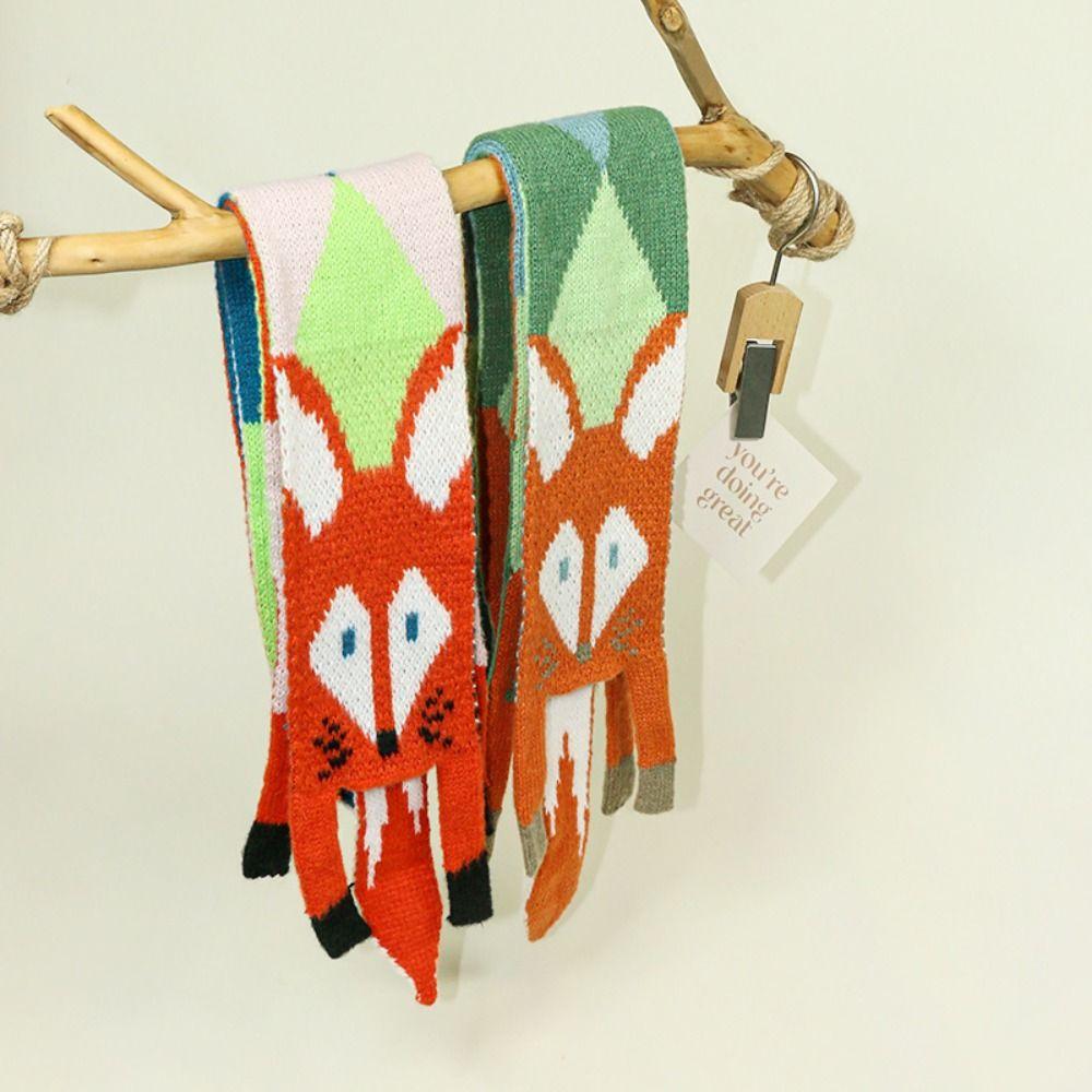 Boys Girls Cartoon Fox Scarf Children s Warm Shawl Wrap Fashion Knitted Scarf Black claws
Boys Girls Cartoon Fox Scarf Children s Warm Shawl Wrap Fashion Knitted Scarf Black claws