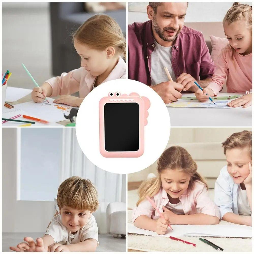 Cartoon Shaped Drawing Tablets Painting Lcd Drawing Copy Pad Writing Tablet Kids Grow Playmates зелёный
Cartoon Shaped Drawing Tablets Painting Lcd Drawing Copy Pad Writing Tablet Kids Grow Playmates зелёный