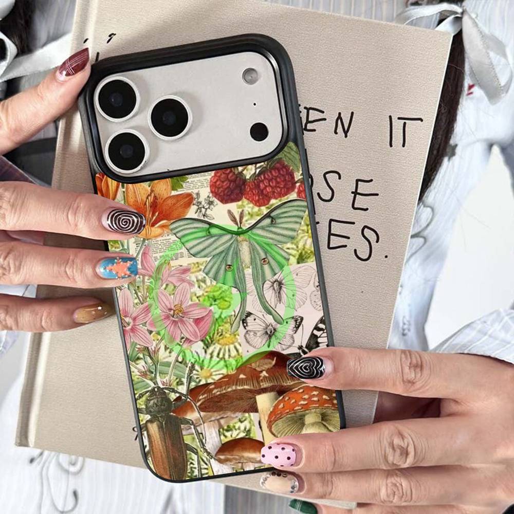 Cartoon Mushroom Collage Art Magnetic Wireless Charge Phone Case For iPhone 14 13 12 11 15 16 17 Pro Max Magnetic Cover iPhone 12pro max
Cartoon Mushroom Collage Art Magnetic Wireless Charge Phone Case For iPhone 14 13 12 11 15 16 17 Pro Max Magnetic Cover iPhone 12pro max
