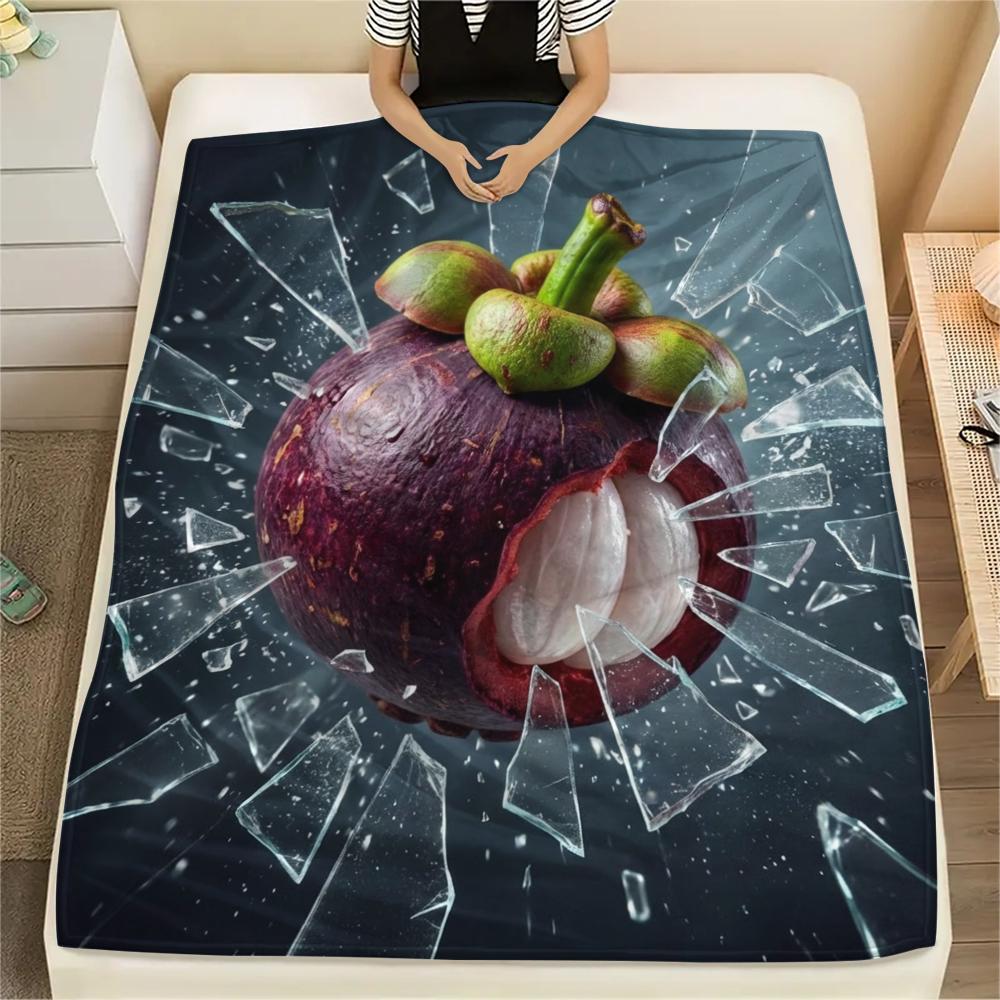 1PC Fruit Print Flannel Blanket, High quality All Seasons, Home Decor, Warmth and Comfort, Perfect for Christmas Gifts 80cm x 120cm
1PC Fruit Print Flannel Blanket, High quality All Seasons, Home Decor, Warmth and Comfort, Perfect for Christmas Gifts 80cm x 120cm