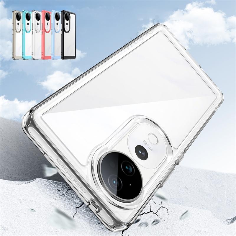 Для Vivo V40 Чехол Накладка Vivo V40 Capas Новый Противоударный Бампер на Заднюю Панель Телефона Прозрачный Многоцветный Для Fundas Vivo V40 V 40 Vivo V40 прозрачный черный
Для Vivo V40 Чехол Накладка Vivo V40 Capas Новый Противоударный Бампер на Заднюю Панель Телефона Прозрачный Многоцветный Для Fundas Vivo V40 V 40 Vivo V40 прозрачный черный