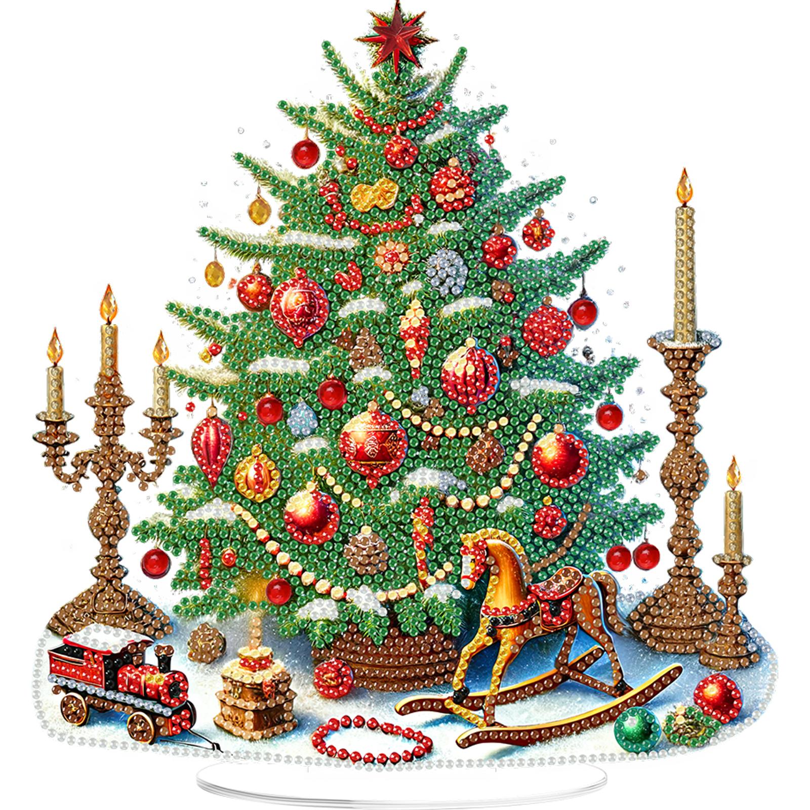 5D DIY Diamond Art Tabletop Decorations 2D/Flat Xmas DIY Table Top Diamond Painting Ornament Kits for Home Office Desktop Decor
5D DIY Diamond Art Tabletop Decorations 2D/Flat Xmas DIY Table Top Diamond Painting Ornament Kits for Home Office Desktop Decor