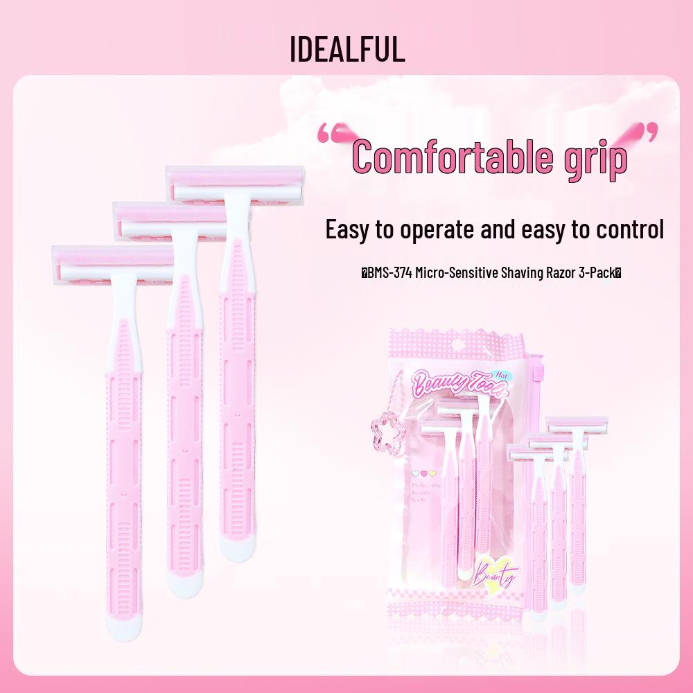 Candy Series Micro-Sensation Women s Razor: Shaver for Underarm, Pubic Hair, and Legs
Candy Series Micro-Sensation Women s Razor: Shaver for Underarm, Pubic Hair, and Legs