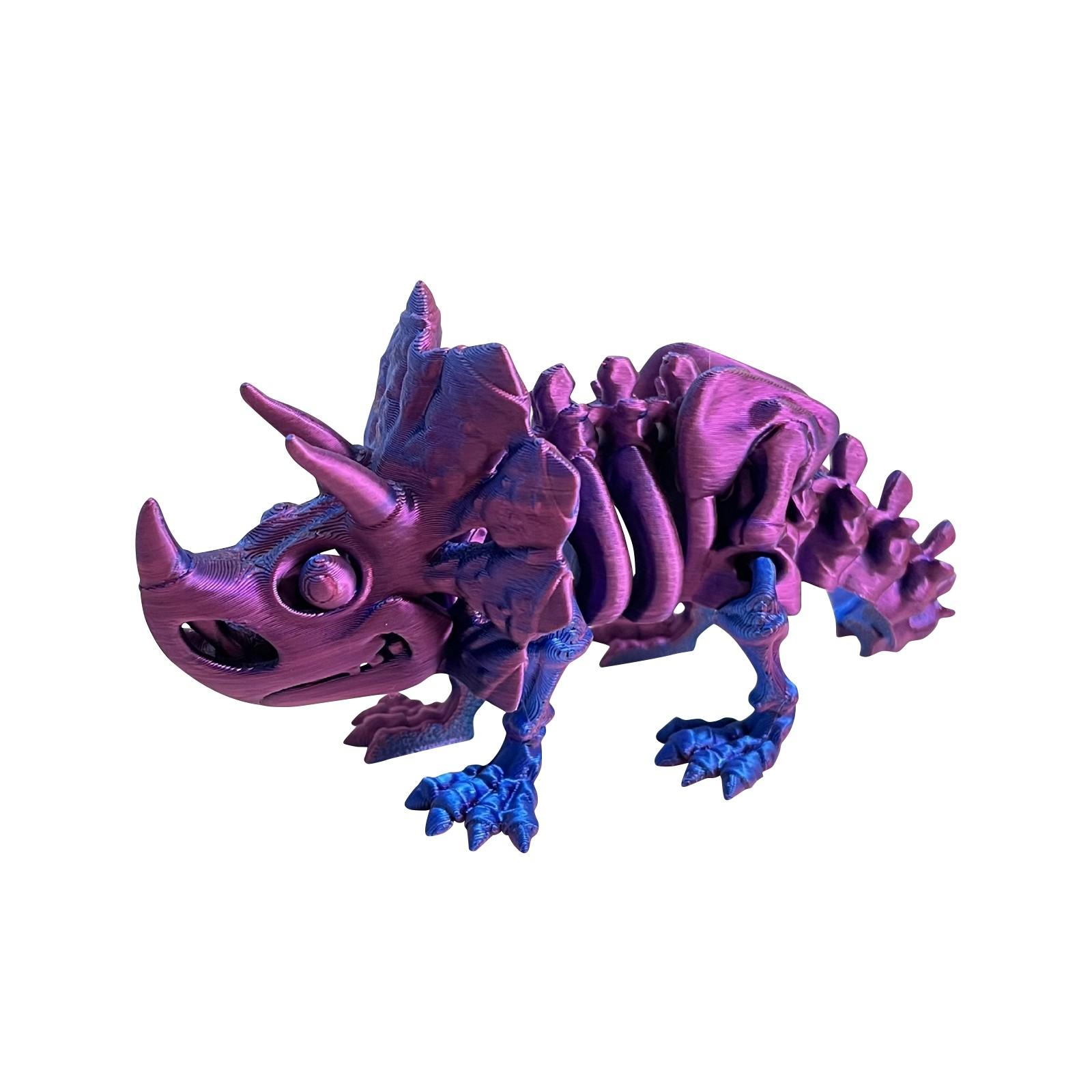 3D Printed Triceratops Skeleton Model Toy Educational Dinosaur Figure for Kids and Adults Collectible Display Piece
3D Printed Triceratops Skeleton Model Toy Educational Dinosaur Figure for Kids and Adults Collectible Display Piece