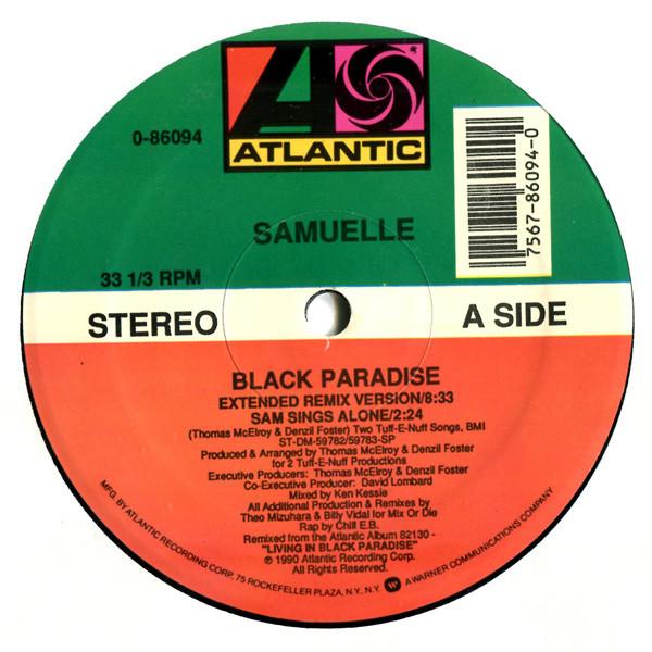 12inch Record SAMUELLE PRATER - Black Paradise 086094 Atlantic 1990 US Rap & Hip-Hop/R&B Used
12inch Record SAMUELLE PRATER - Black Paradise 086094 Atlantic 1990 US Rap & Hip-Hop/R&B Used
