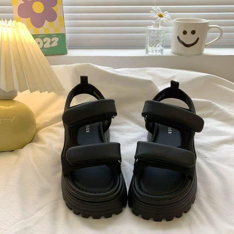 Спортивные сандалии женские новые на платформе-маффин с липучкой, повседневные, универсальные, пляжная обувь 40 чёрный
Спортивные сандалии женские новые на платформе-маффин с липучкой, повседневные, универсальные, пляжная обувь 40 чёрный