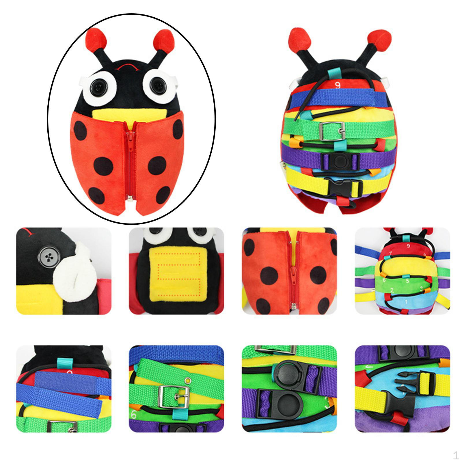 Sensory Buckle Toy Set for Fine Motor Skills Development beetle
Sensory Buckle Toy Set for Fine Motor Skills Development beetle