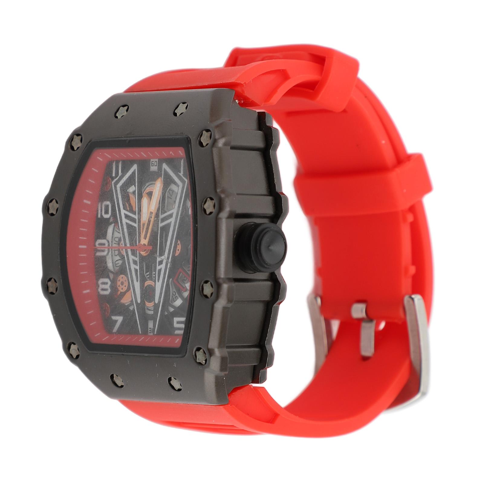 Мужские повседневные наручные часы Hollow Waterproof Super Luminous Calendar Soft Silicone Band Skeleton красный
Мужские повседневные наручные часы Hollow Waterproof Super Luminous Calendar Soft Silicone Band Skeleton красный