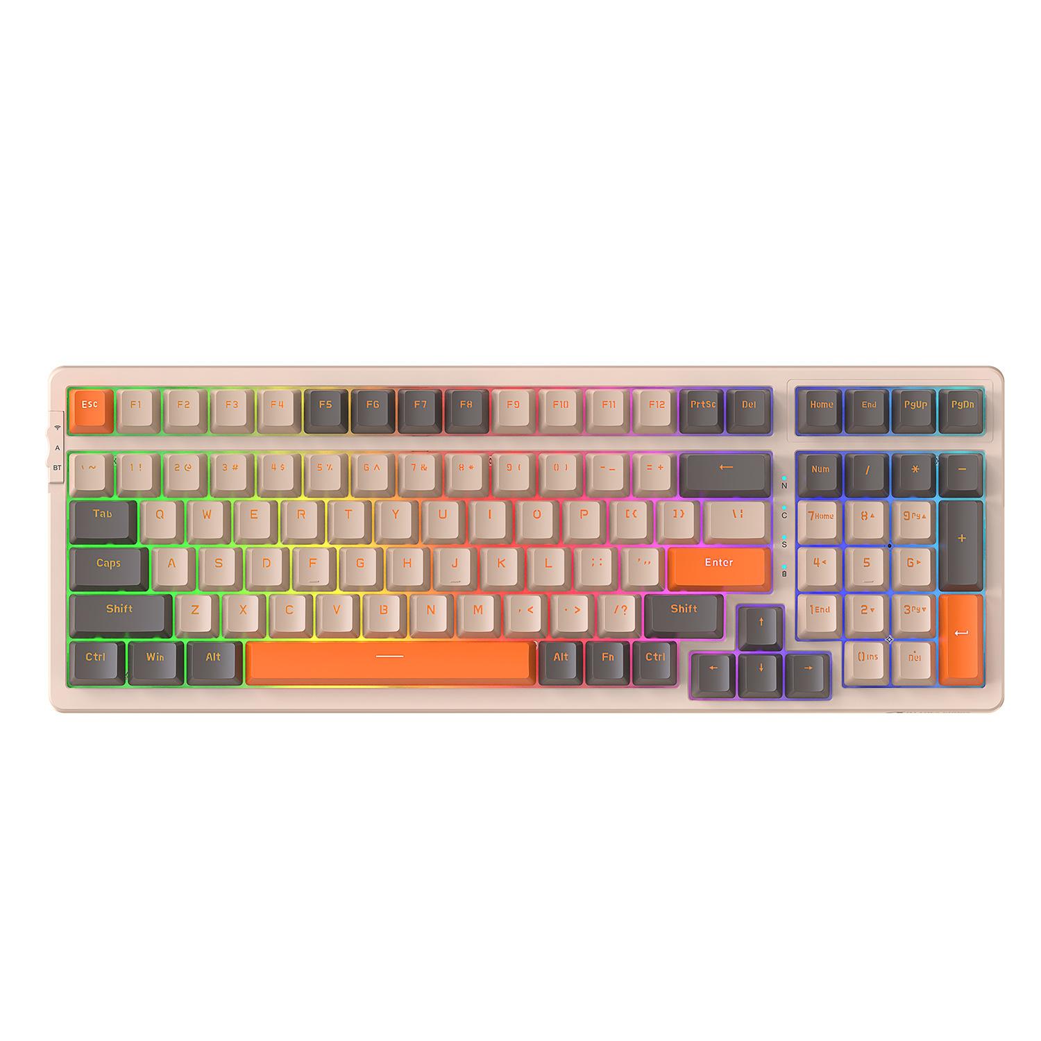 Attack Shark K98 Трехрежимная механическая клавиатура RGB с возможностью горячей замены
Attack Shark K98 Трехрежимная механическая клавиатура RGB с возможностью горячей замены